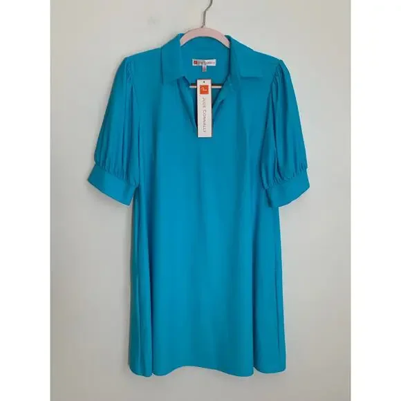 JUDE CONNALLY EMERSON DRESS - AQUA NWT SIZE S - Picture 5 of 11